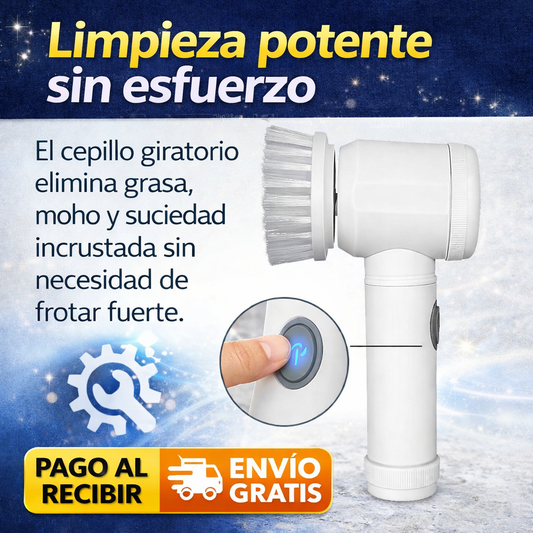 CEPILLO ELETRICO - 👉 Limpieza profunda incluso con agua